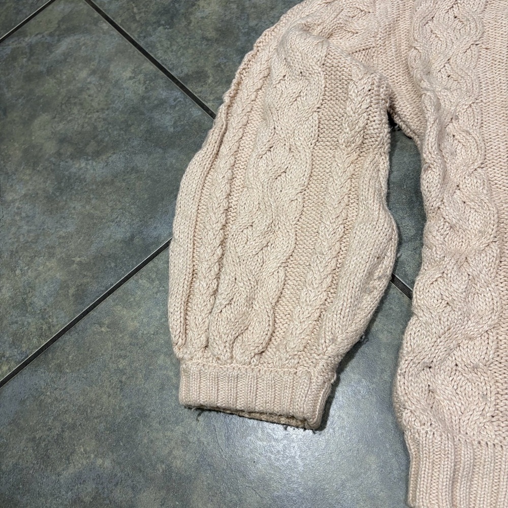 NWOT For Love & Lemons Wythe Bell Sleeve Sweater Sz M Oversized Boho Classic - Picture 6 of 13